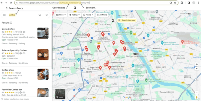 search query