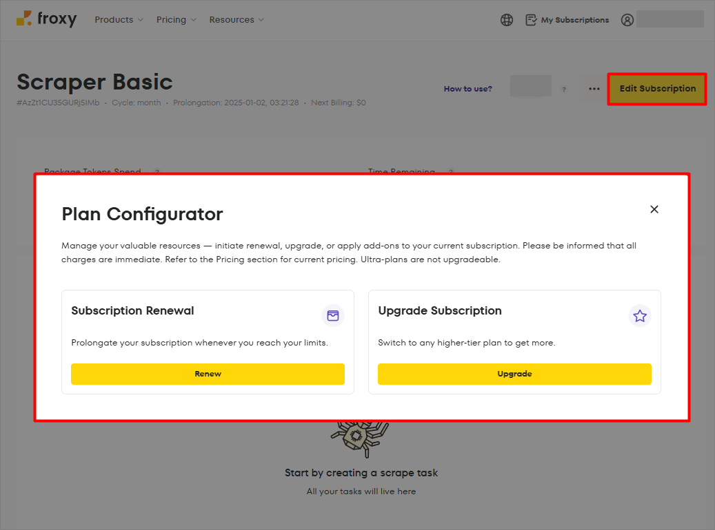 plan configurator
